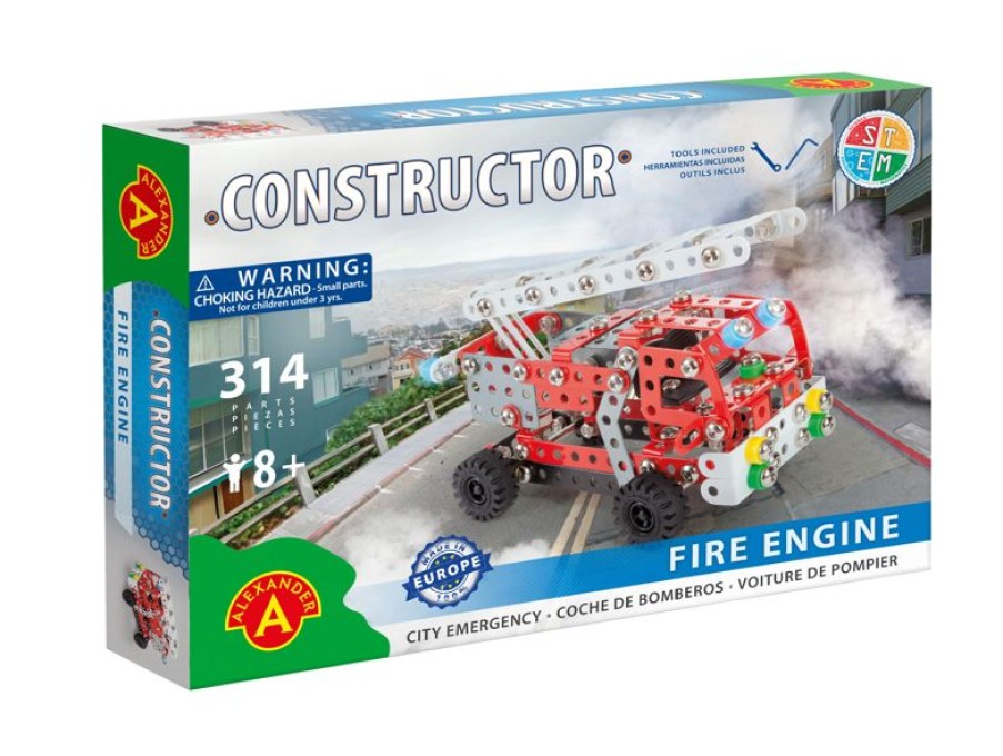 Alexander Toys Constructor De Camiones De Bomberos - Camion De Bomberos - Alexander Toys | Constructor