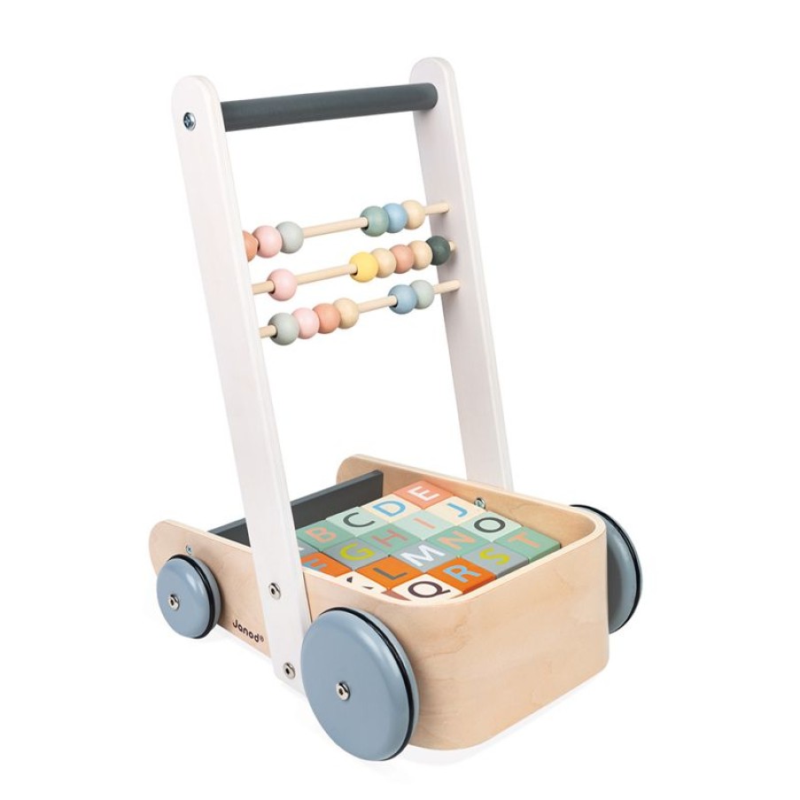 Janod Chariot Abc Buggy Sweet Cocoon - Janod | Carros De Paseo