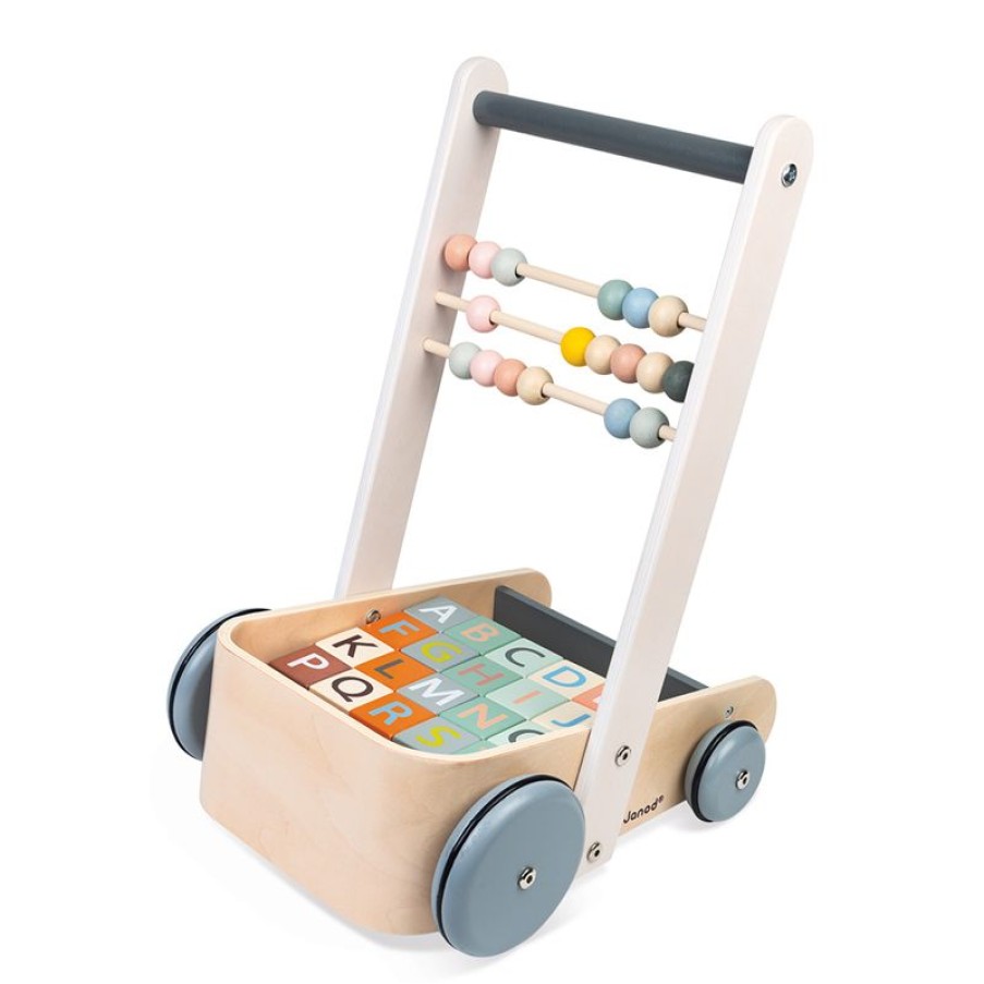 Janod Chariot Abc Buggy Sweet Cocoon - Janod | Carros De Paseo