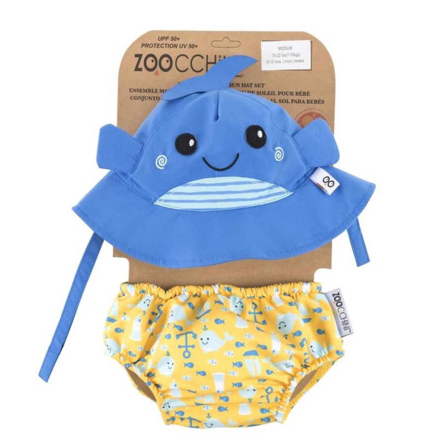 Zoocchini Banador Y Gorro De Ballena (6-12M) - Zoocchini | Barcos, Juguetes Para El Agua Y La Playa