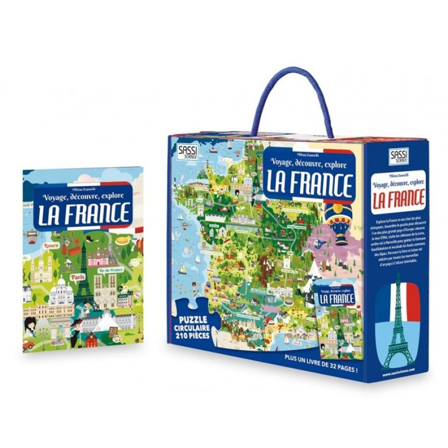 Sassi Junior Viajar, Descubrir, Explorar - Francia - Sassi Junior | Libros