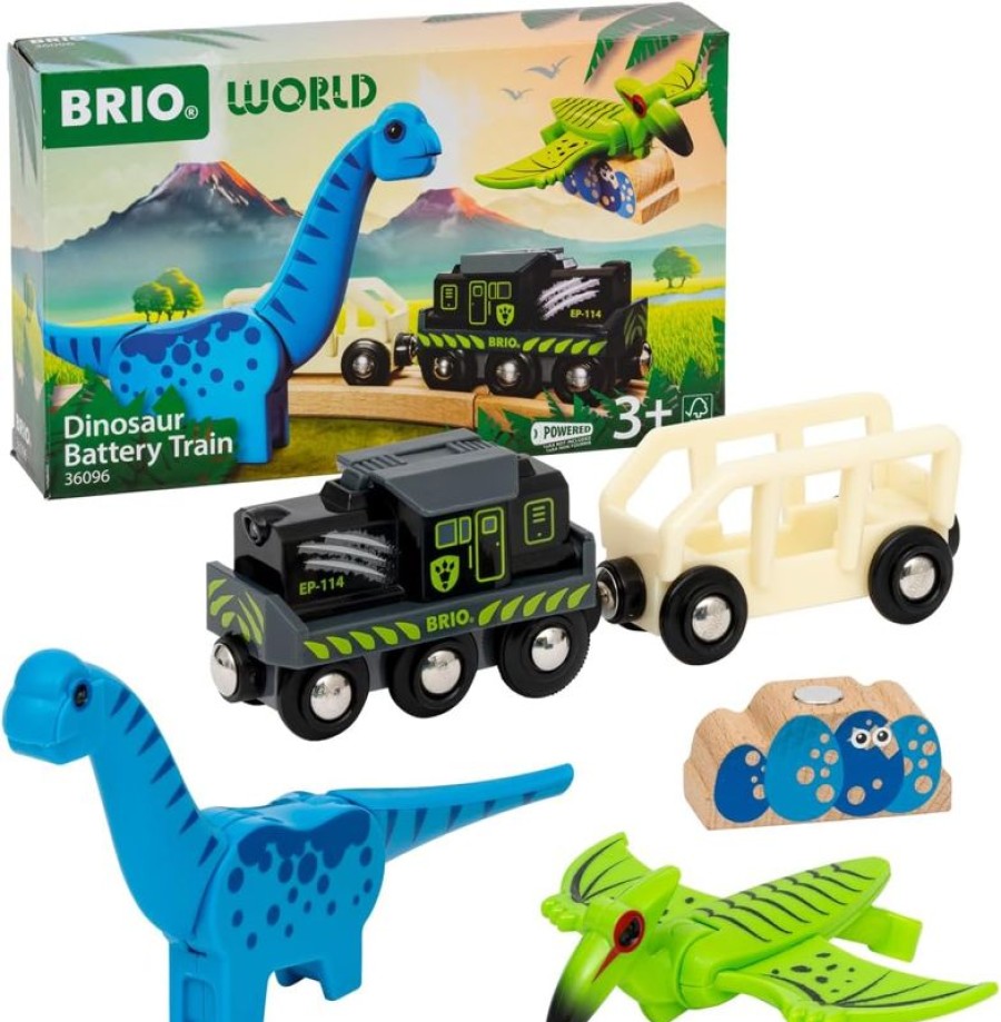 Brio Tren De Dinosaurios Que Funciona Con Baterias - Brio | Locomotoras, Vagones Y Trenes Brio