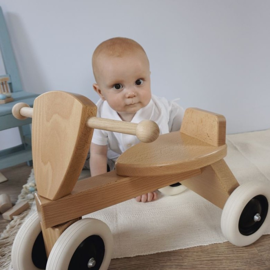 Egmont Toys Triciclo De Madera Natural - Egmont Toys | Transportistas