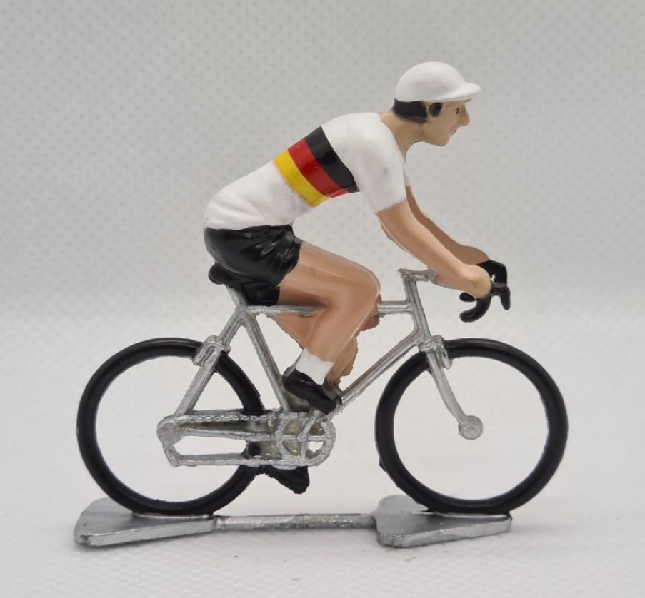 Fonderie Roger Figura De Ciclista R Maillot De Campeon De Alemania - Fonderie Roger | Ciclistas En Miniatura