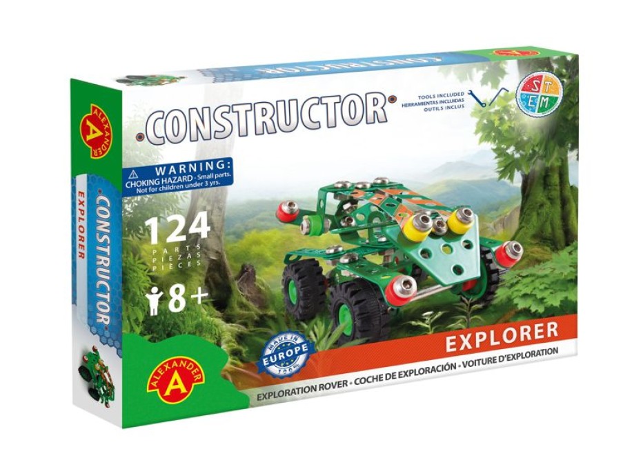 Alexander Toys Constructor Explorer - Coche De Exploracion - Alexander Toys | Constructor