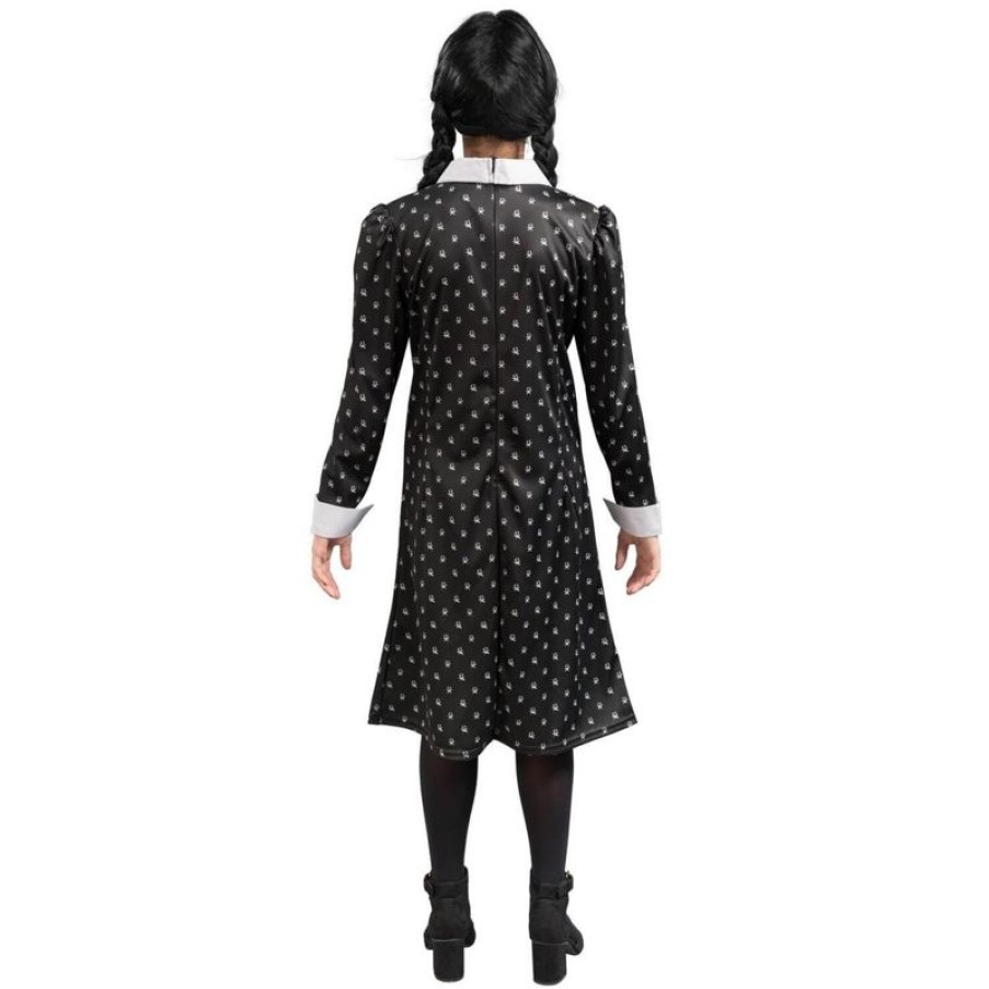 Chaks Vestido Negro Wednesday The Addams Family 152 Cm - Chaks | Disfraces