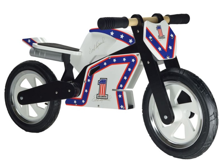 Kiddimoto Evel Knievel Moto Scooter - Kiddimoto | Draisiennes Y Bicicletas De Madera