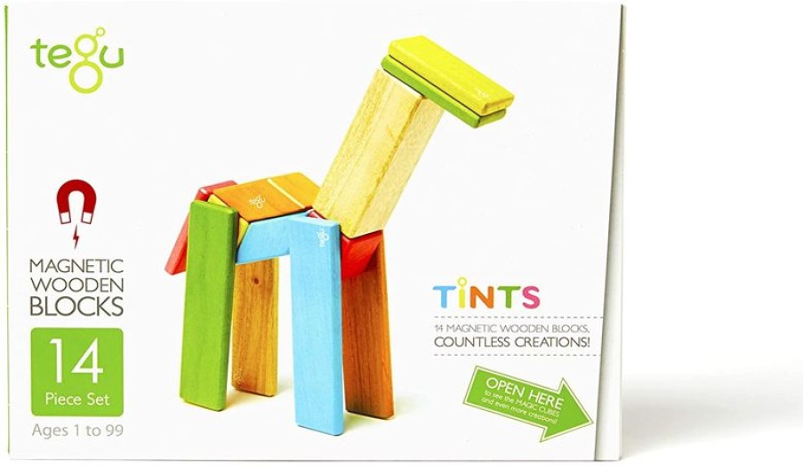 Tegu Juego De 14 Piezas De Tinturas - Tegu | Imanes, Libros Magneticos Y Juegos Magneticos