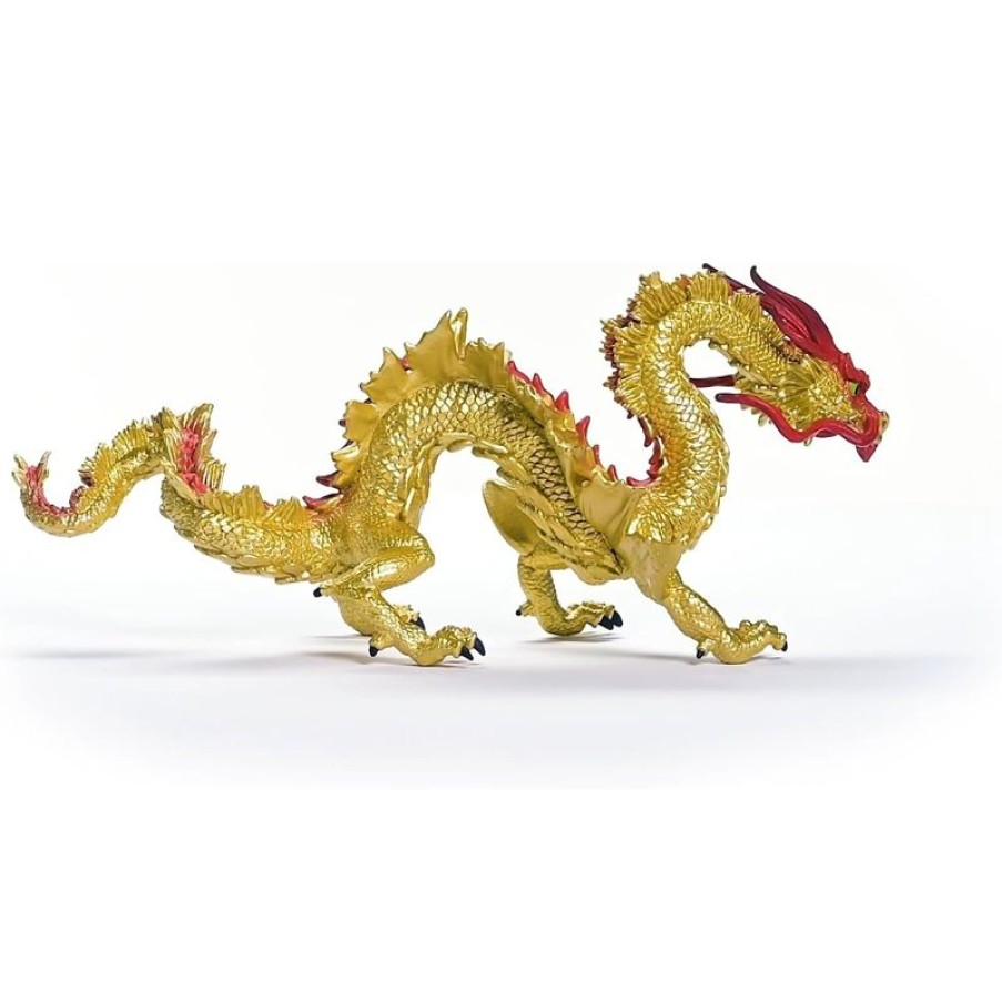 Schleich Figura Del Dragon Del Ano Nuevo Lunar Dorado - Schleich | Mundo De Fantasia