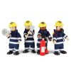 Bigjigs Toys Set Munecos Bomberos - Bigjigs Toys | Los Bomberos, La Policia