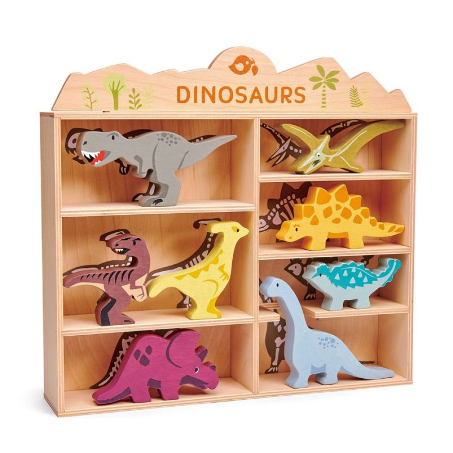 Tender Leaf Toys Juego De Animales De Madera Dinosaurios - Tender Leaf Toys | Dinosaurios