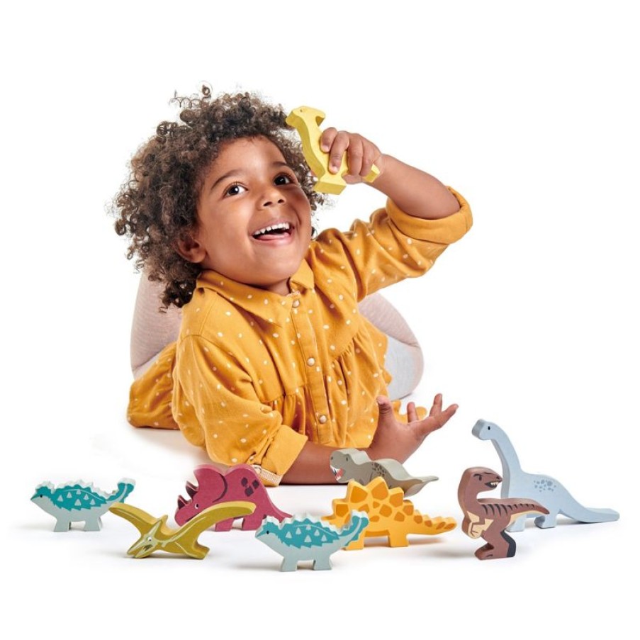 Tender Leaf Toys Juego De Animales De Madera Dinosaurios - Tender Leaf Toys | Dinosaurios