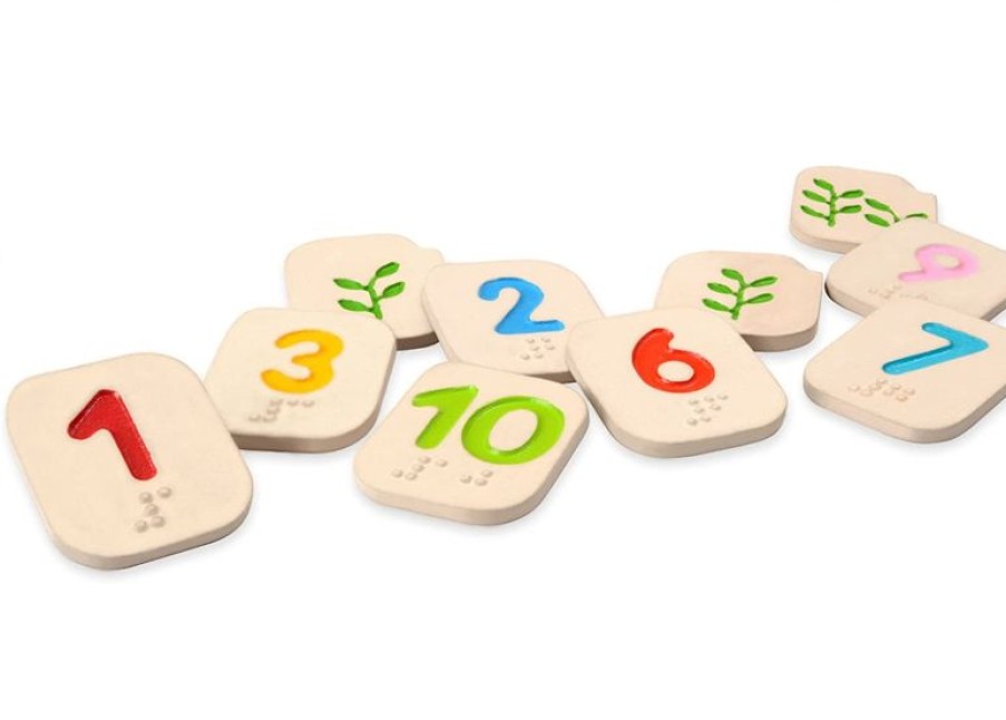 Plan Toys Aprender Los Numeros En Braille - Plan Toys | Aprender Divirtiendose