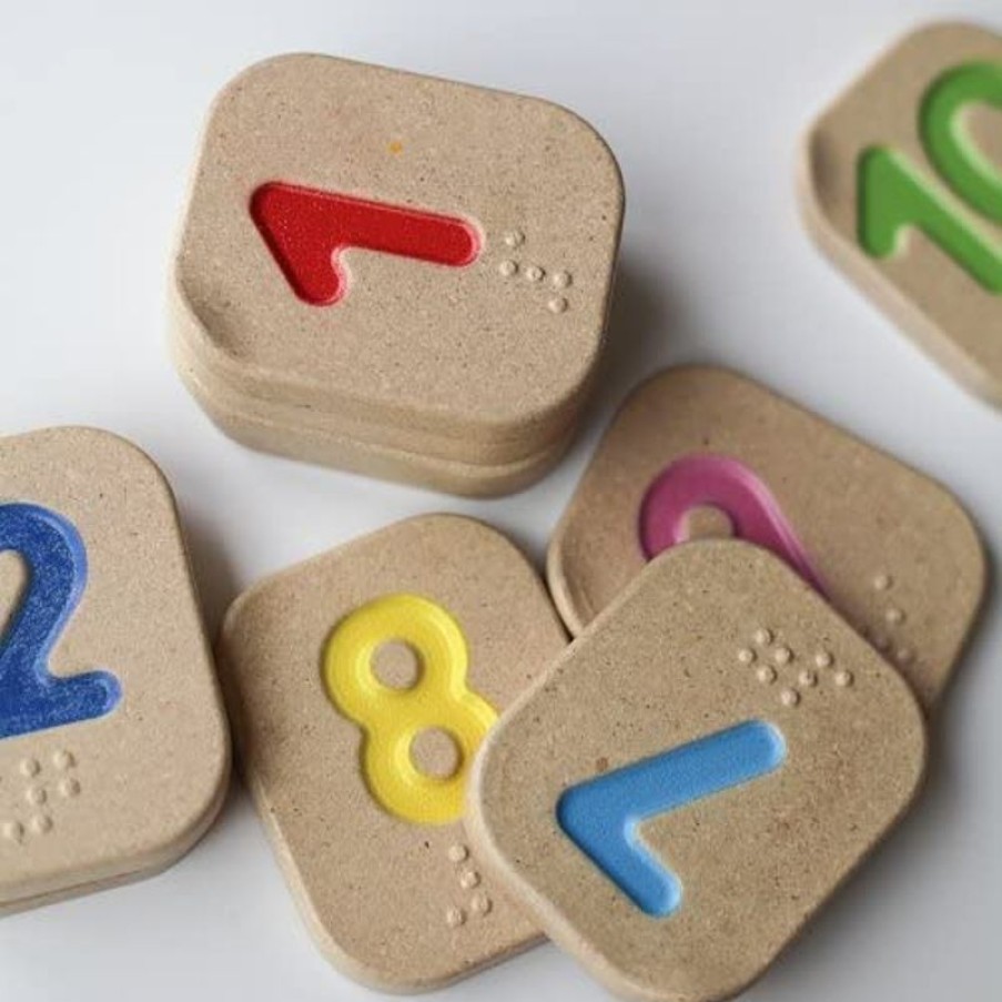 Plan Toys Aprender Los Numeros En Braille - Plan Toys | Aprender Divirtiendose