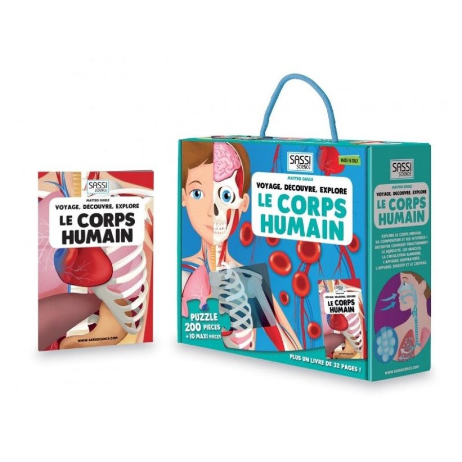 Sassi Junior Viajar, Descubrir, Explorar - El Cuerpo Humano - Sassi Junior | Libros