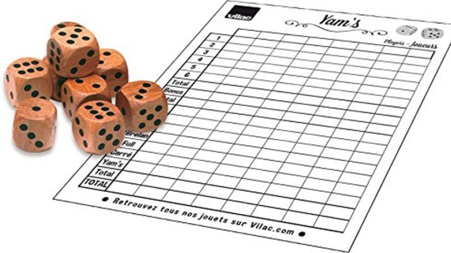 Vilac Yam'S, Juego De Dados - Vilac | Juegos De Cartas Y Dados