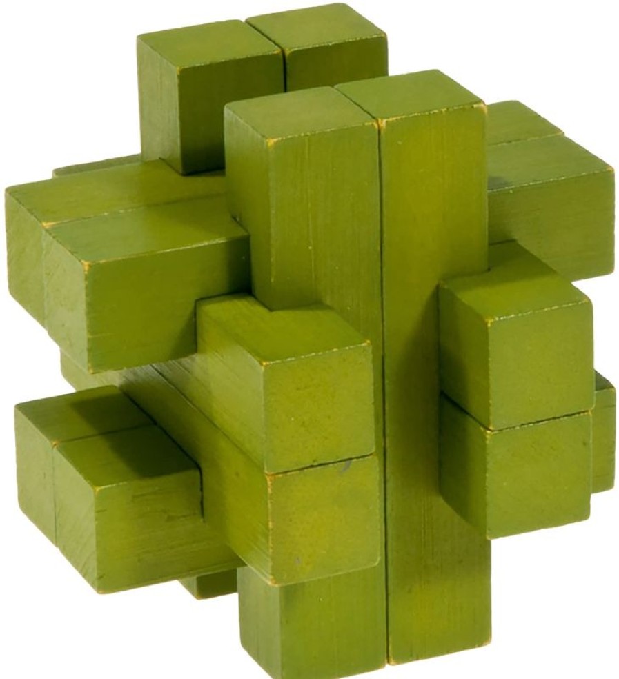 Fridolin Puzzle De Bambu La Barra Verde - Fridolin | Puzzles Y Rompecabezas