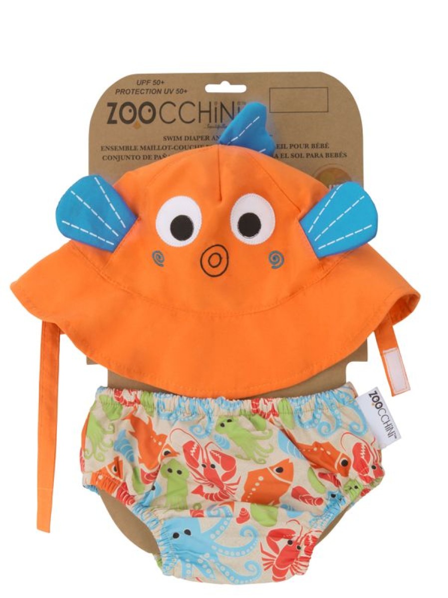 Zoocchini Maillot Y Gorra De Pez (12-24M) - Zoocchini | Barcos, Juguetes Para El Agua Y La Playa