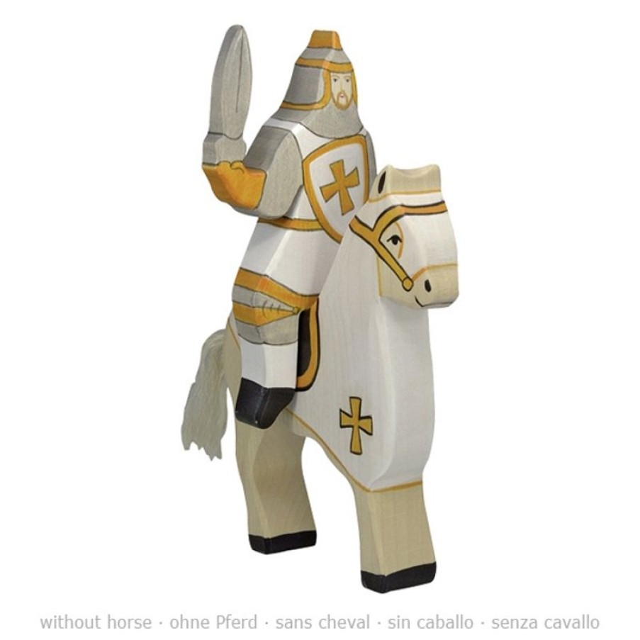 Holztiger Figura Caballero Blanco Con Espada - Holztiger | Caballeros