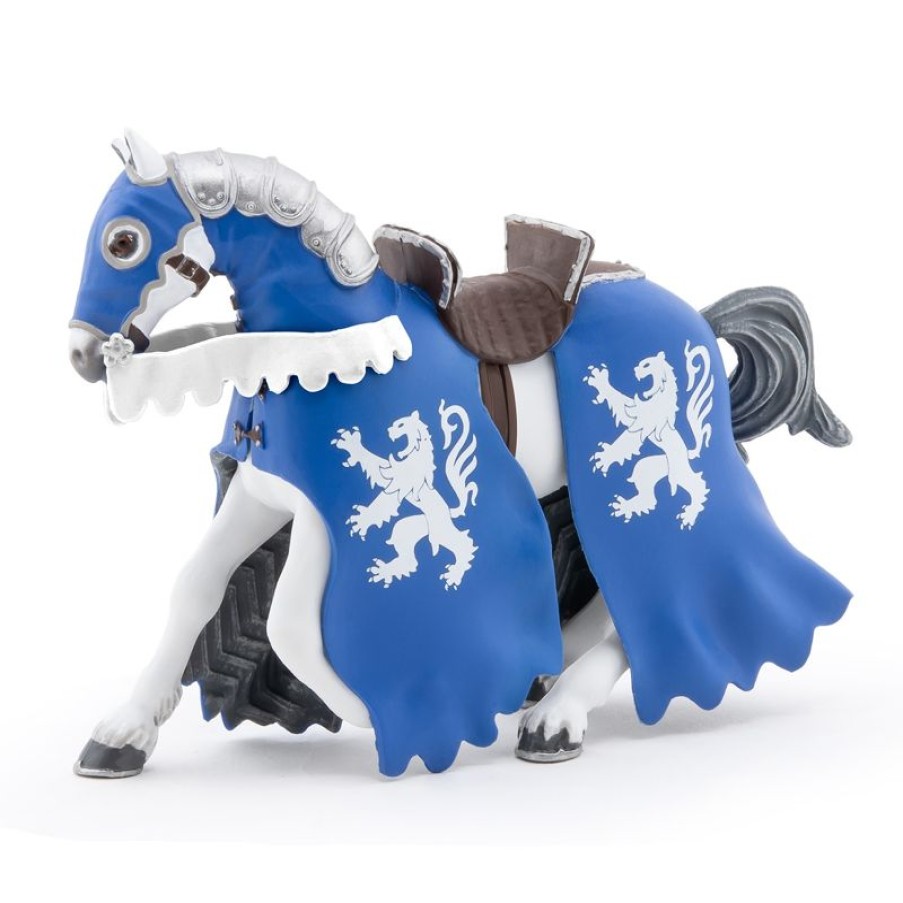 Papo Figura De Caballo Caballero Leon Azul - Papo | Caballeros