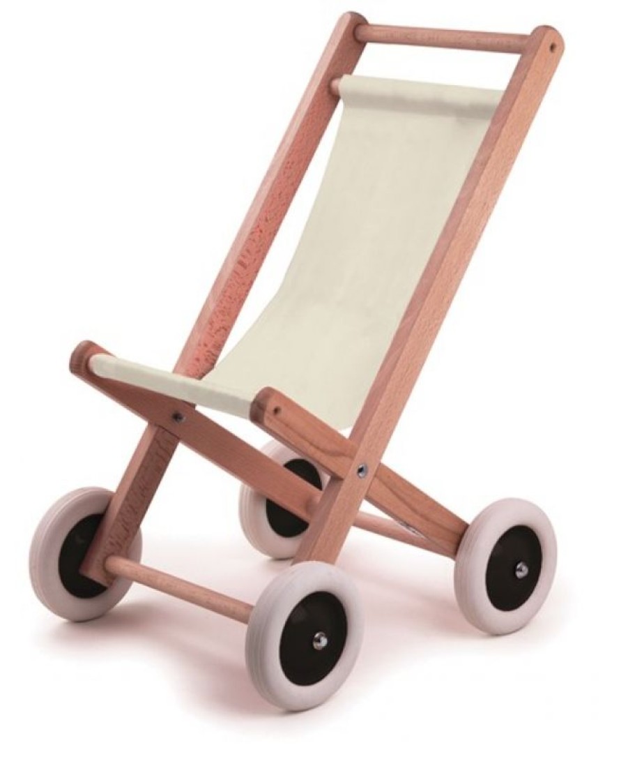 Egmont Toys Silla De Paseo De Madera Y Tejido Natural - Egmont Toys | Cunas, Sillas De Paseo, Cochecitos...