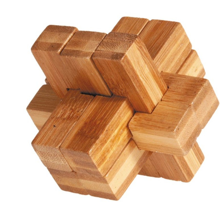 Fridolin Puzzle De Bambu Cruz Multiple - Fridolin | Puzzles Y Rompecabezas