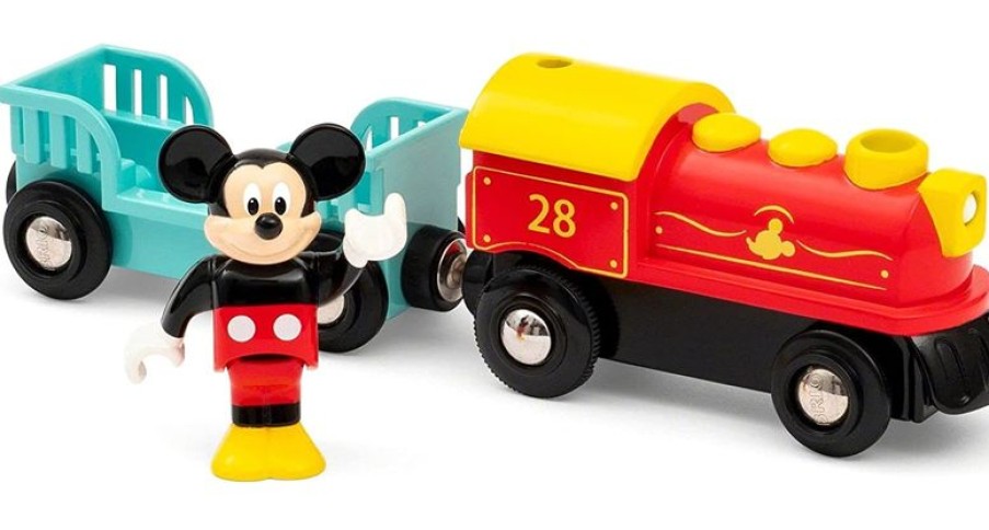 Brio Tren A Pilas De Mickey Mouse - Brio | Locomotoras, Vagones Y Trenes Brio