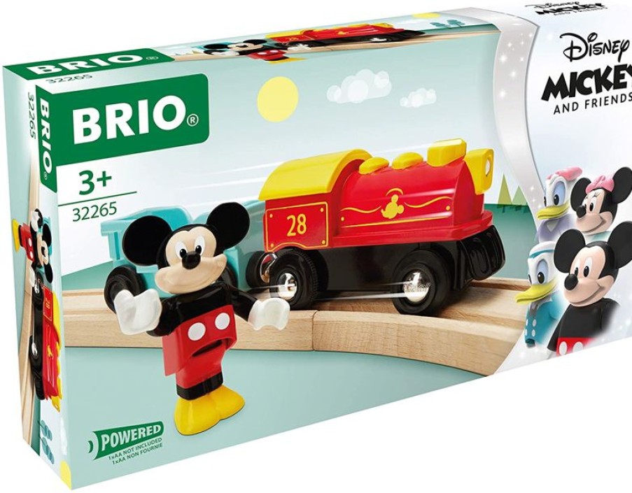 Brio Tren A Pilas De Mickey Mouse - Brio | Locomotoras, Vagones Y Trenes Brio