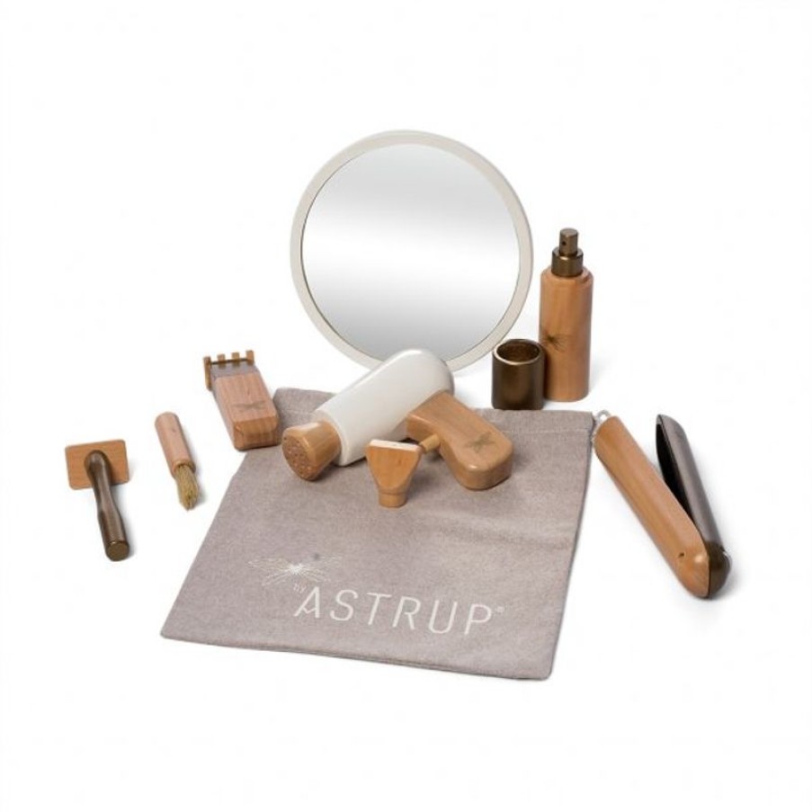 ByAstrup Set De Peluqueria De 9 Piezas De Madera - Byastrup | Abalorios Y Joyas