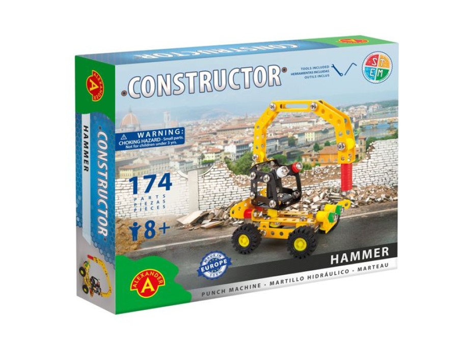 Alexander Toys Martillo Constructor - Jackhammer - Alexander Toys | Constructor