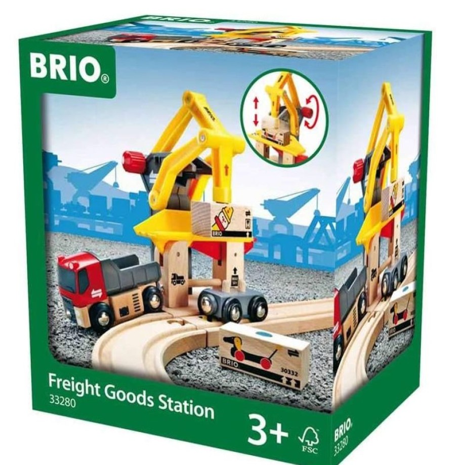 Brio Grua De Carga De Mercancias - Brio | Estaciones De Ferrocarril, Puentes Y Edificios De La Brio