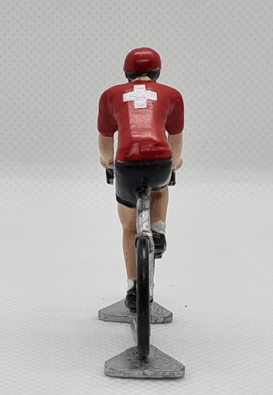 Fonderie Roger Figurita Ciclista R Maillot De Campeon Suizo - Fonderie Roger | Ciclistas En Miniatura