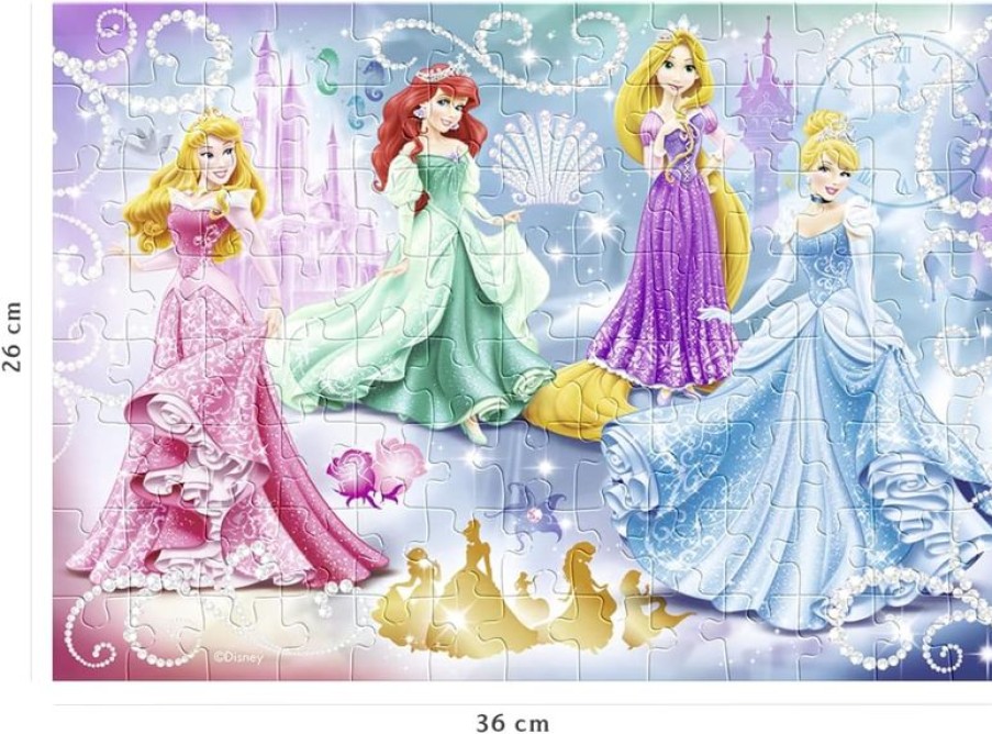 Nathan Puzzle Princesas Disney 100 Pz - Nathan | Puzzles De 100 A 200 Piezas