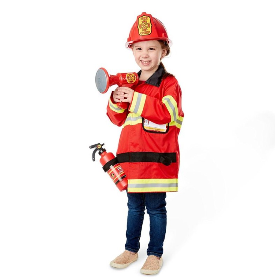 Melissa & Doug Disfraz De Bombero - Melissa & Doug | Disfraces