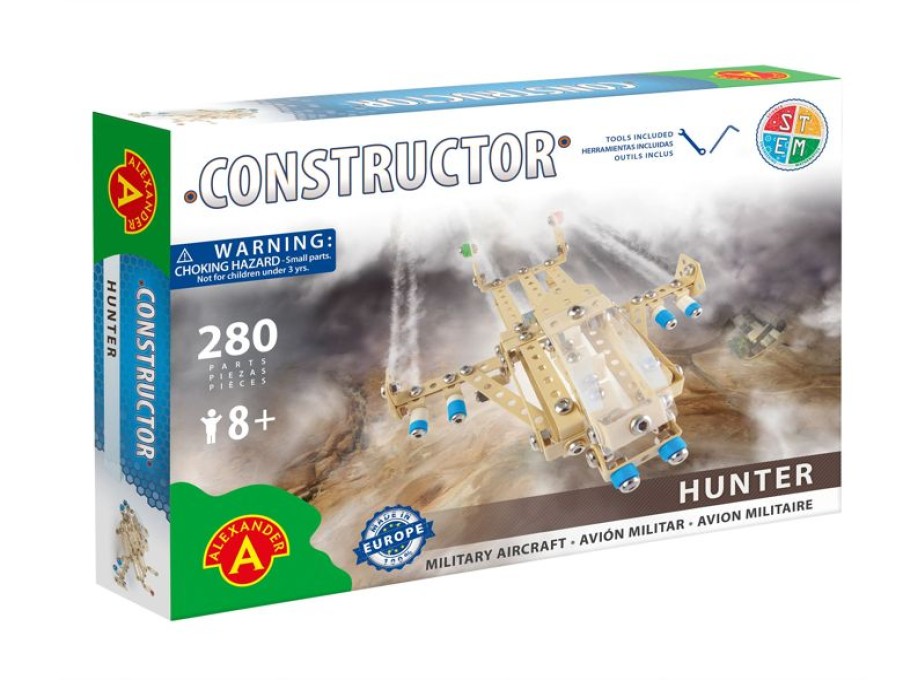 Alexander Toys Constructor Hunter - Aviones Militares - Alexander Toys | Constructor