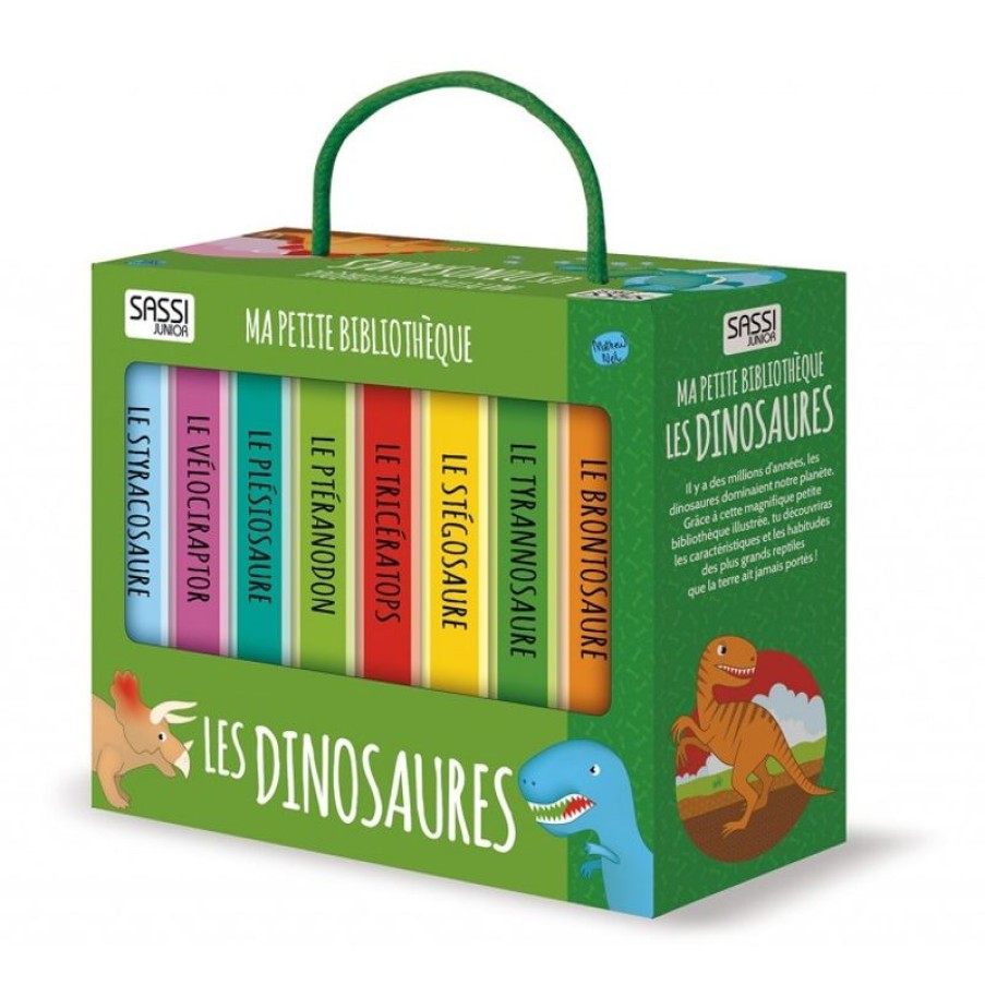 Sassi Junior Mi Pequena Biblioteca - Dinosaurios - Sassi Junior | Libros