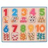 Bigjigs Toys Rompecabezas Numero Y Color - Bigjigs Toys | Puzzles Para Ninos