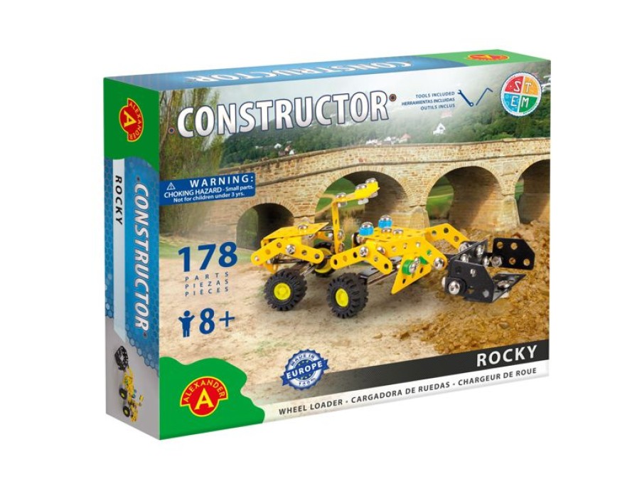 Alexander Toys Constructor Rocky - Cargador De Ruedas - Alexander Toys | Constructor