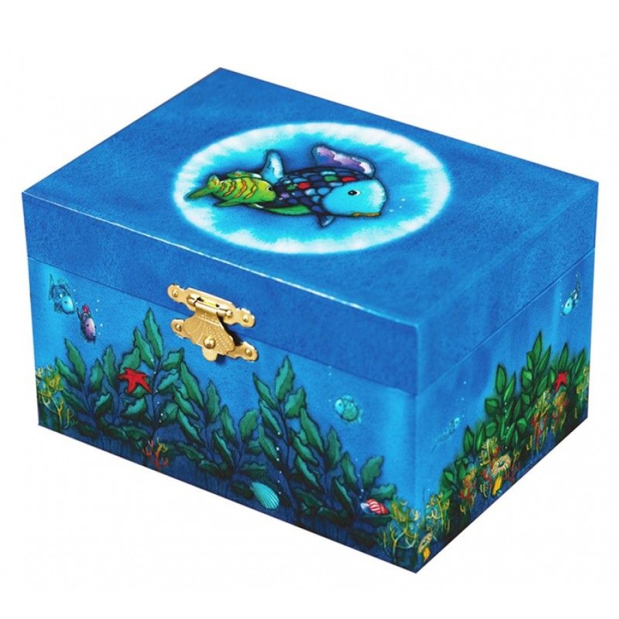 Trousselier Caja Musical De Rainbow Fish - Trousselier | Cajas De Musica