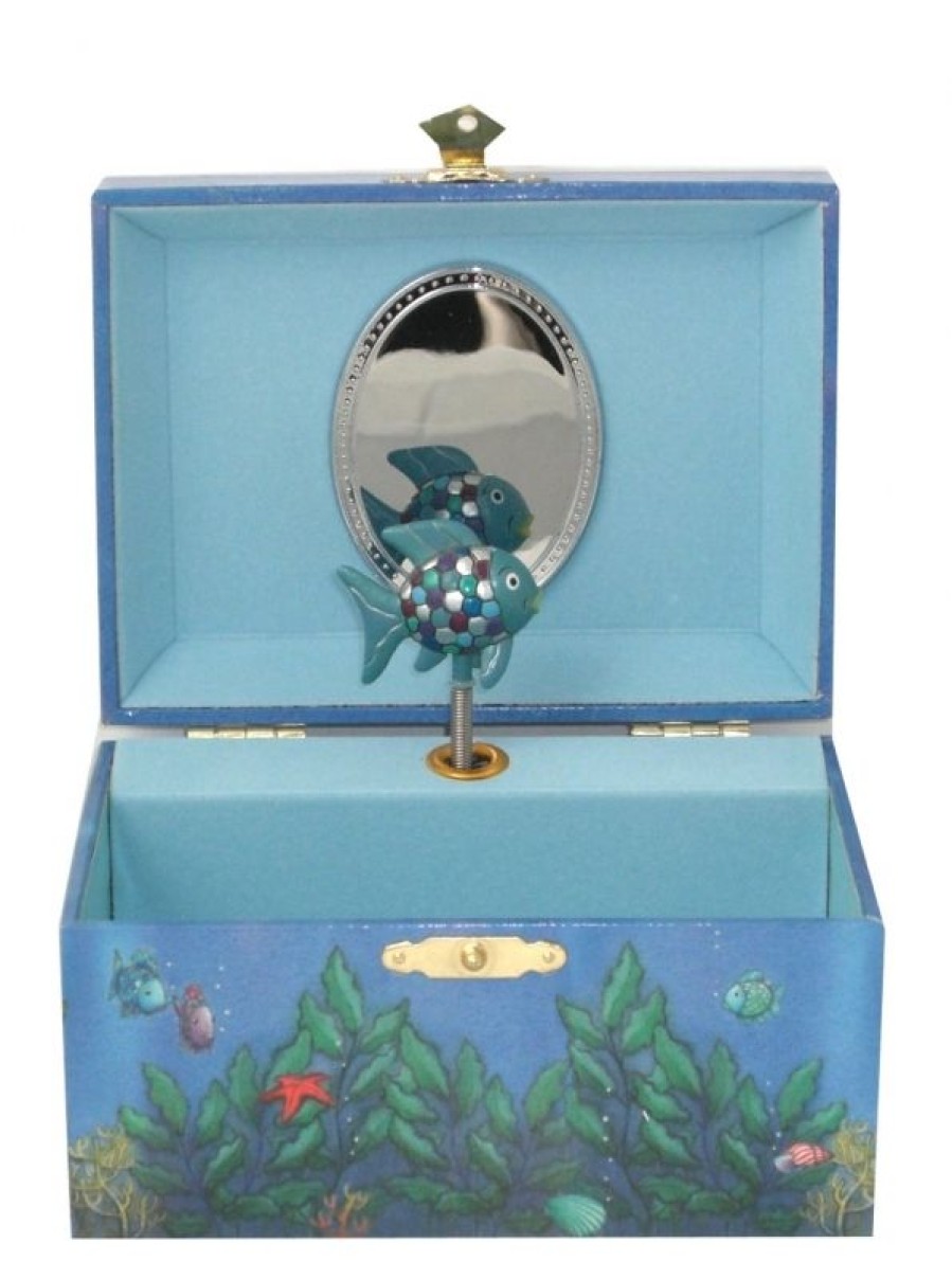 Trousselier Caja Musical De Rainbow Fish - Trousselier | Cajas De Musica