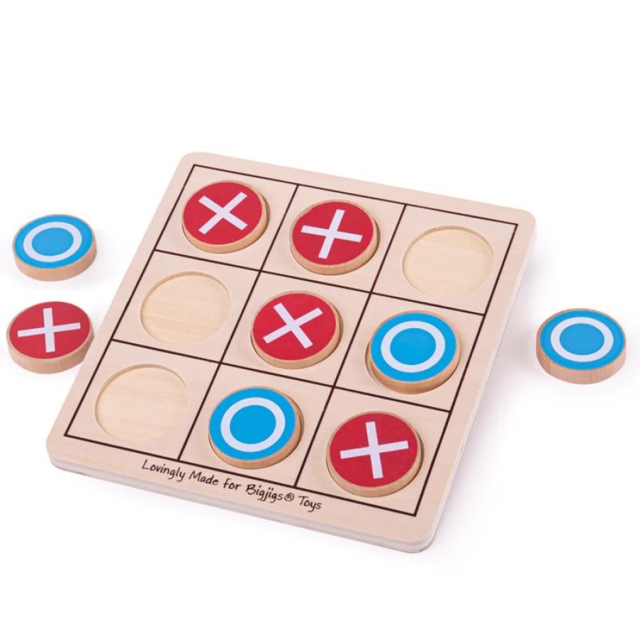 Bigjigs Toys Tres En Raya - Bigjigs Toys | Juegos De Puzzle, Estrategia Y Logica