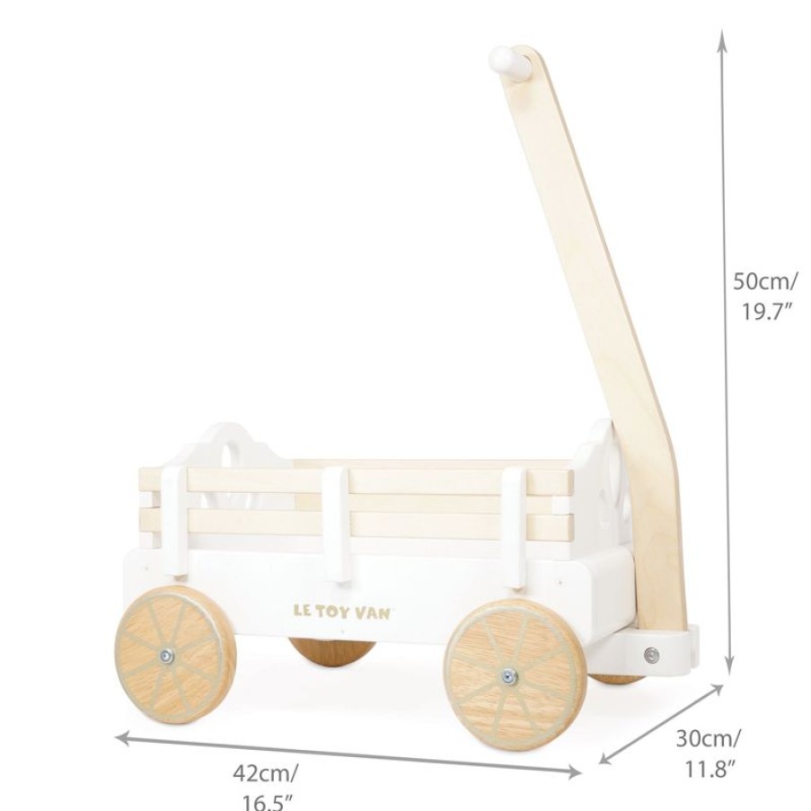 Le Toy Van Carrito Andador De Madera - Le Toy Van | Cajas De Juguetes Y Muebles De Almacenamiento