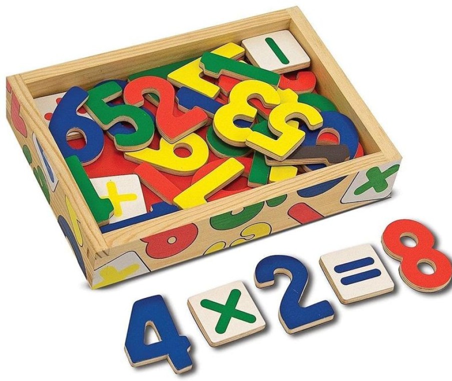 Melissa & Doug Numeros De Imanes 37 Piezas - Melissa & Doug | Imanes, Libros Magneticos Y Juegos Magneticos