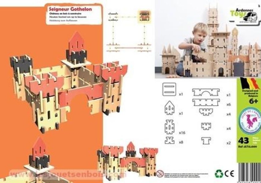 Ardennes Toys Castillo De Lord Gothelon - Ardennes Toys | Otros Juegos De Construccion