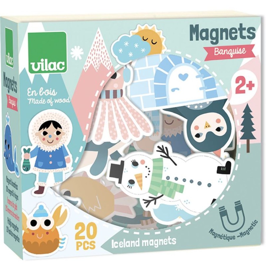 Vilac Imanes Islandia Michelle Carlslund - Vilac | Imanes, Libros Magneticos Y Juegos Magneticos