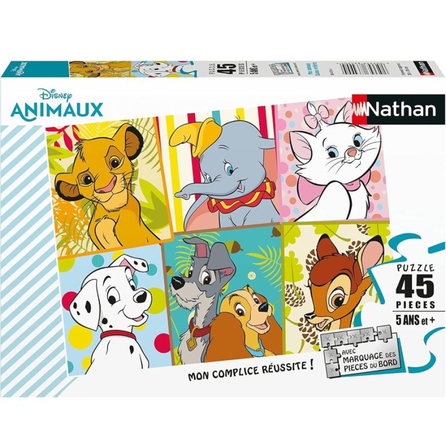 Nathan Puzzle Animales Disney 45 Piezas - Nathan | Puzzles De 20 A 48 Piezas