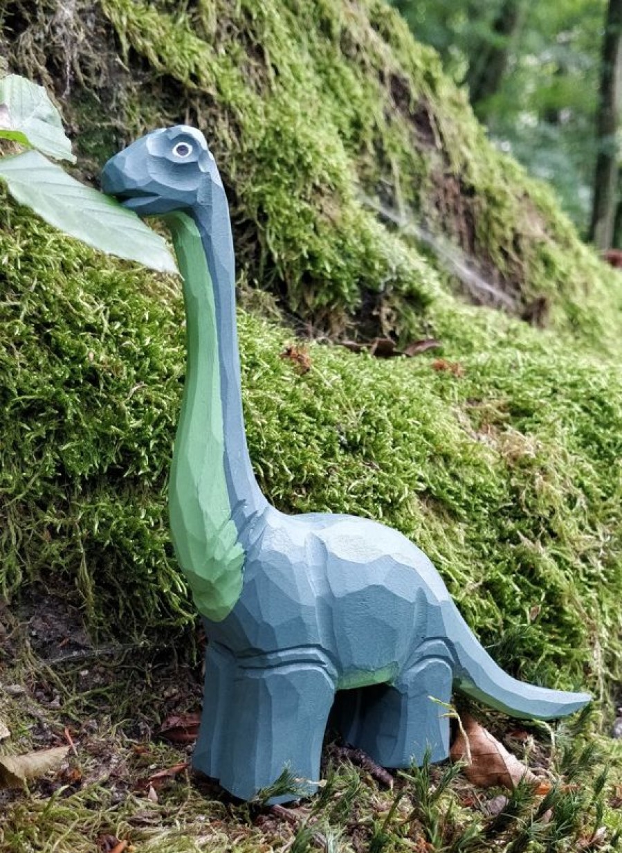 Wudimals Figura Diplodocus En Madera - Wudimals | Dinosaurios