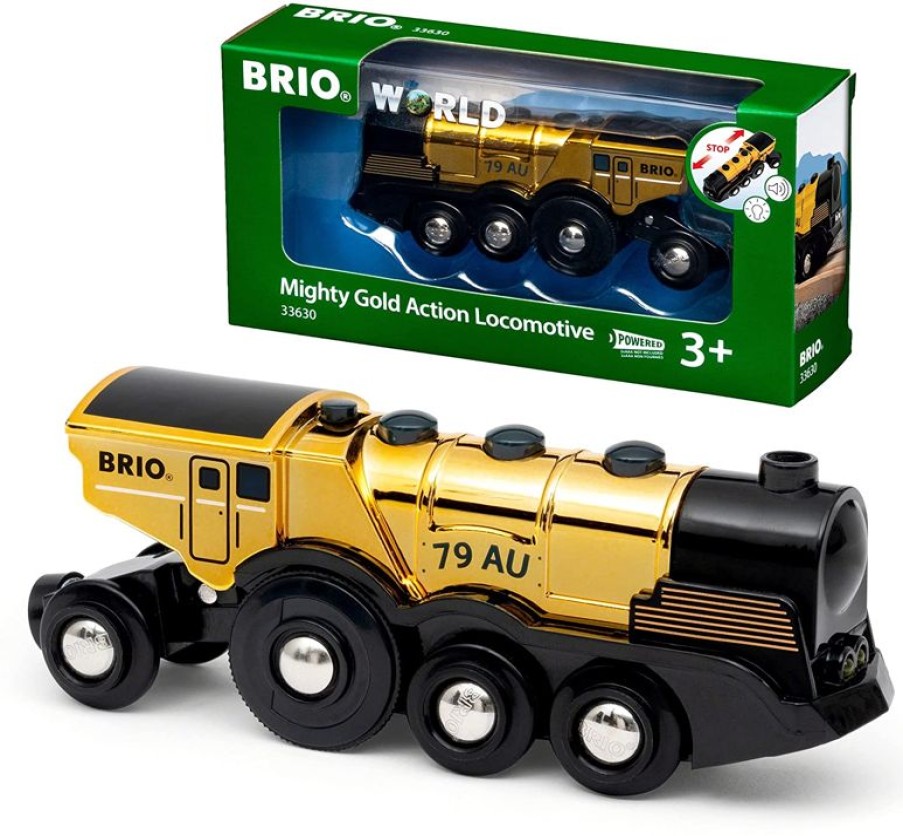 Brio Locomotora Multifuncion Dorada - Brio | Locomotoras, Vagones Y Trenes Brio